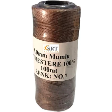 Srtfootcare Mumlu Iplik 1 mm 100MT (Leathercraft, Deri