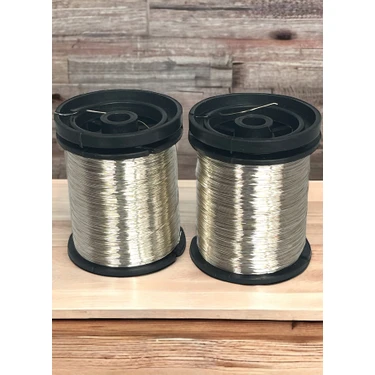 Gürbüz 0.30MM Gümüşlü Tel (2 Adet) Gümüş Rengi