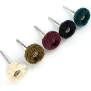 Depolife 3mm Pimli Parlatma Cila Polisaj Keçe Seti 5