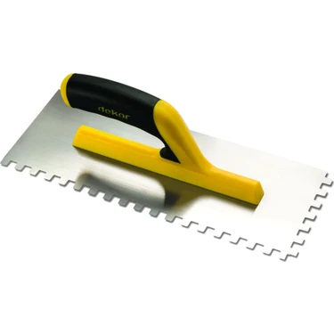 Dekor Seramik Malası Kare Dişli Açık Pls Sap 35 Cm