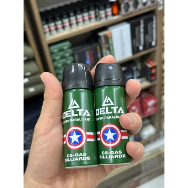 Komando Pazarı (Nato) Delta 2'li  Biber Gazı Sprey 50ML( Koruyucu