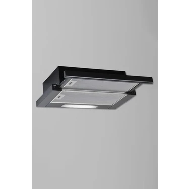 Exep F5 Ecr Sürgülü Aspiratör – 300 m³/sa Emiş Gücü, Yıkanabilir Alüminyum Filtre, Ultra Sessiz