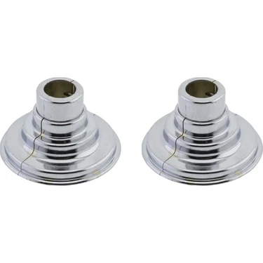 Toprak Havlupan Krom Renk Havlupan Radyatör Boru Gizleme Aparatı 30-70 mm 2