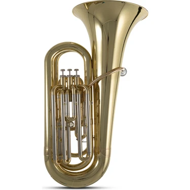 Roy Benson TB-301-3 Pistonlu Tuba (Profesyonel - Bb Tuba) | 3 Pistonlu Mekanizma, Sarı Pirinç