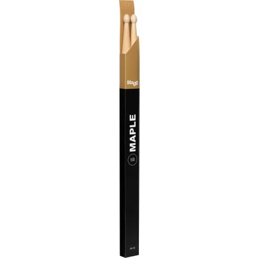 Stagg Pair Of Maple Sticks/5b - Wooden Tip SM5B Baget (1
