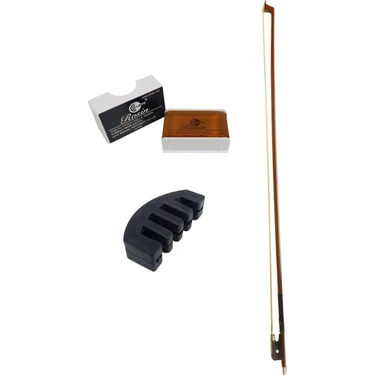 Midex Ky-44 Keman Yayı 4/4 Tam Boy Için (Reçine ve Susturucu