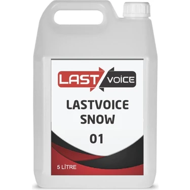 Lastvoice Snow-01 Kar Makinesi Likiti Yoğun 5 Litre ( Kar Sıvısı