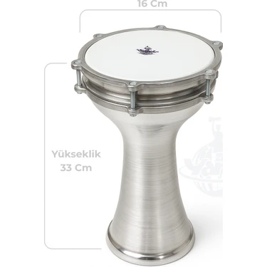Yankı Dr-2 Profesyonel Alüminyum Darbuka 2