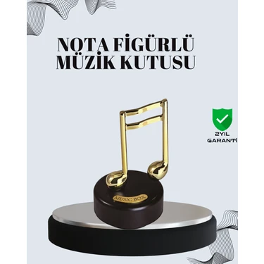 Pazarcan Nota Figürü Müzik Kutusu Melodious