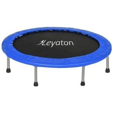 Leyaton 102 cm Deluxe Trampolin 40 inç Katlanamaz Mavi Renkli Eğlenceli