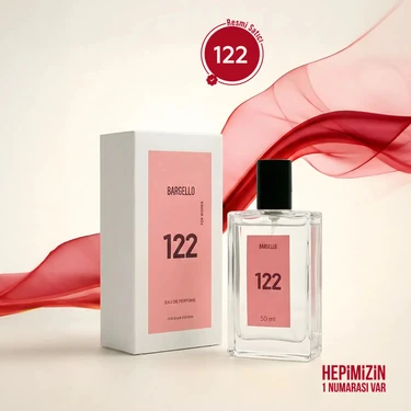 Bargello Kadın Parfüm 122 Oriental 50 ml EDP Odunsu Koku Günlük Kullanıma