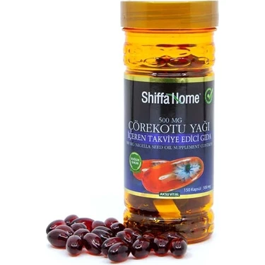 Shiffa Home ÇörekOtu Yagi 500 mg 150 Softjel
