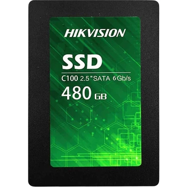 Belirtilmemiş Hikvision HS-SSD-C100/480G 480GB 550/470MBS Sata 3.0 SSD